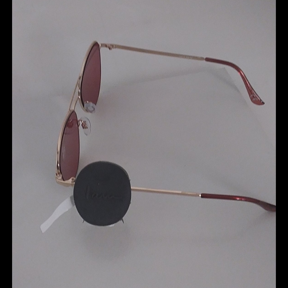 gold frame rose lens sunglasses 3 for 1 - Picture 7 of 7